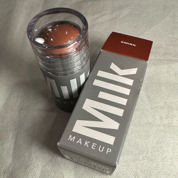 MILK MAKEUP Lip + Cheek Cream Blush Stick Color: Smirk - dusty rose shimmer - Picture 4 of 5